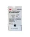 Alcohol-free cleaning wipe for protective masks, 100 units by box.