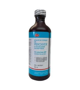 Peroxyde d'hydrogène 225 ml, 3 % de concentration
