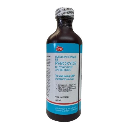 Hydrogen peroxide 225 ml for first aid