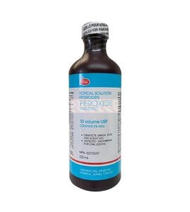 Peroxyde d'hydrogène 225 ml, 3 % de concentration