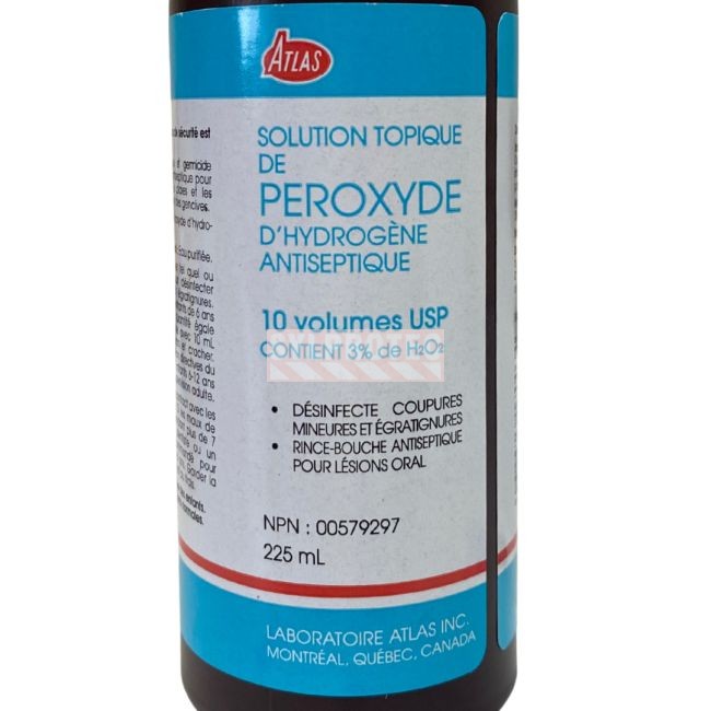 First Aid In H2o2 Hydrogen peroxide Hydrogen peroxide, concentration 3%, for first aid ...