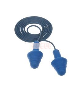 Bouchon réutilisable détectable 340-4007 UltraFit et corde, 25 dB, 100 paires