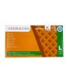 Orange Duracore Series K Nitrile 8 mil industrial glove with diamond texture