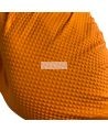 Orange Duracore Series K Nitrile 8 mil industrial glove with diamond texture