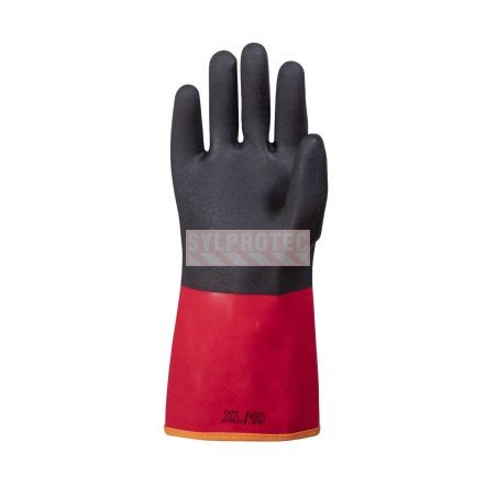 Gants chimiques SolvStop Pro, enduit de nitrile et PVC