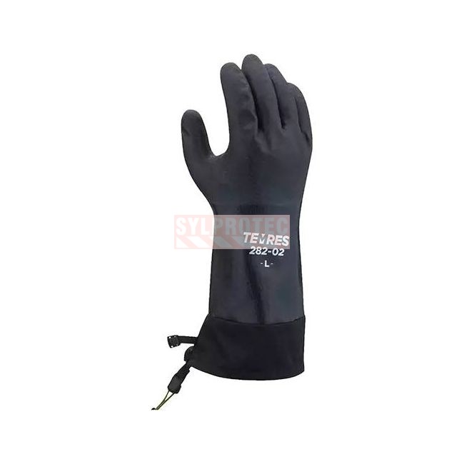Temres 282-02BKXL insulated gloves, polyurethane-coated nylon