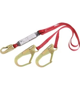 Y-shaped lanyard for scaffolding, 6 feet, max 309 lb Protectra