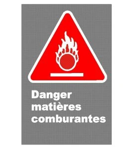 French CDN Danger Oxidized sign