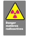 French CDN Danger Radioactive Hazard