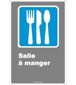 Affiche CDN«Salle à manger» de langue française: formats variés, matériaux divers, d’autres langues & options