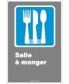 Affiche CDN«Salle à manger» de langue française: formats variés, matériaux divers, d’autres langues & options