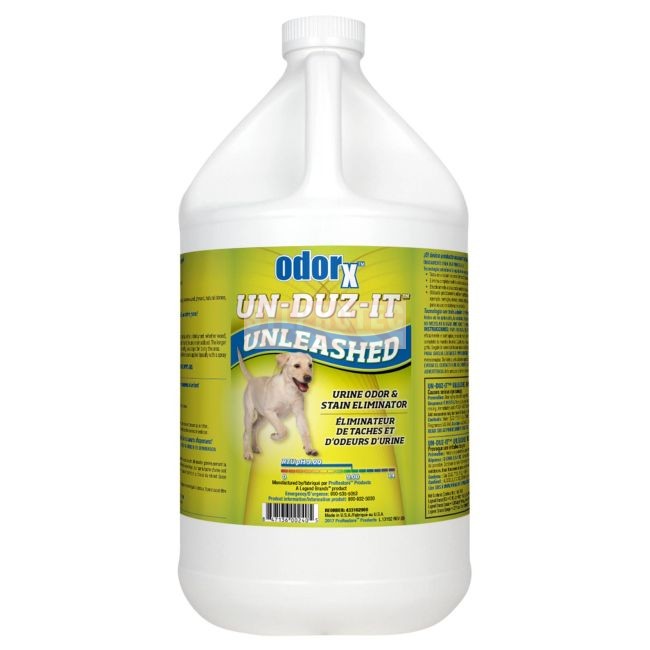 ODORx Un-Duz-It Unleashed urine stain and odor remover 4L manual spray