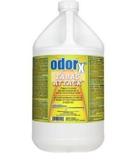 Odor-X Tabac Attack neutralisant d’odeurs de tabac, 4L