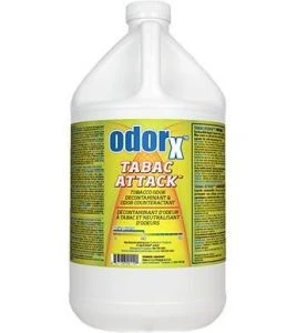 Odor-X Tabac Attack neutralisant d’odeurs de tabac, 4L