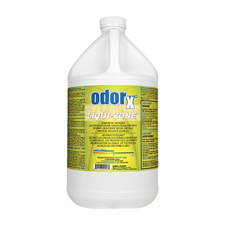 ODORX LIQUI-ZONE Oxydant liquide pour odeurs sévères, format 4 L