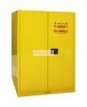 Flammable liquids storage cabinet, 90 US gallons (341 L), FM, NFPA and OSHA-approved.