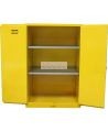 Armoire de 90 gallons (341 L) pour liquides inflammables, certifiée FM, NFPA, OSHA.