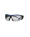 3M™ SecureFit™ 400 Series Safety Glasses SF407XSGAF-BLU, Indoor/Outdoor Gray Scotchgard™ Anti-Fog Lens