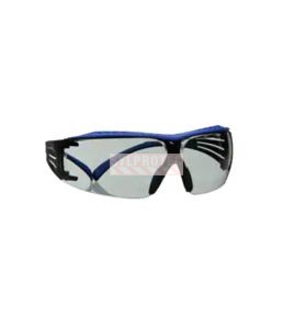 3M™ SecureFit™ 400 Series Safety Glasses SF407XSGAF-BLU, Indoor/Outdoor Gray Scotchgard™ Anti-Fog Lens