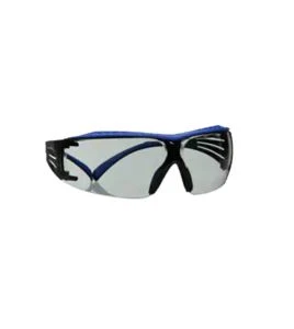 Lunettes de sécurité 3M™ SecureFit™ série 400 SF407XSGAF-BLU, lentille grise intérieur-extérieur antibuée Scotchgard™
