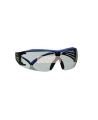 Lunettes de sécurité 3M™ SecureFit™ série 400 SF407XSGAF-BLU, lentille grise intérieur-extérieur antibuée Scotchgard™
