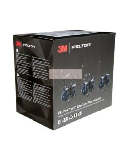 Coquilles de communication 3M™ PELTOR™ WS™ LiteCom™ Plus fixées au casque, modèle MT73H7P3E4610WS6NA