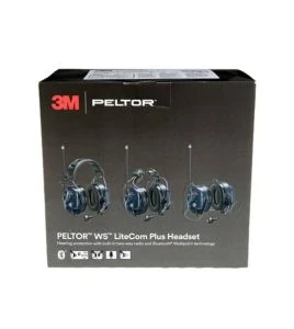 3M™ PELTOR™ WS™ LiteCom™ Plus helmet-attached communication earmuffs, model MT73H7P3E4610WS6NA