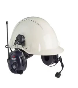 Coquilles de communication 3M™ PELTOR™ LiteCom™ fixées au casque, modèle MT53H7P3E4602-NA