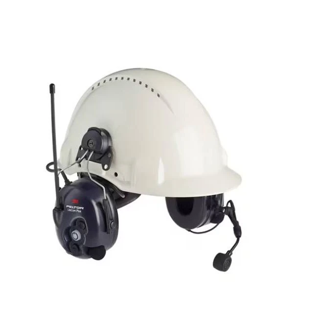 3M™ PELTOR™ LiteCom™ helmet-attached communication earmuffs, model MT53H7P3E4602-NA