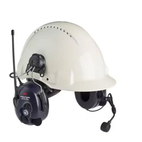 3M™ PELTOR™ LiteCom™ helmet-attached communication earmuffs, model MT53H7P3E4602-NA
