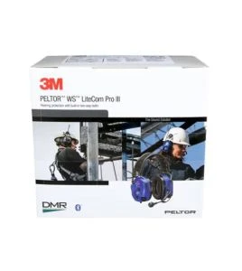3M™ PELTOR™ WS™ LiteCom™ Pro III helmet-attached communication earmuffs, model MT173H7P3E4D1
