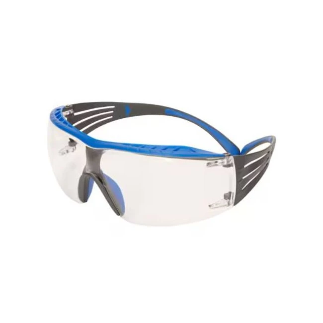 Lunettes de sécurité 3M™ SecureFit™ série 400 SF401XSGAF-BLU, lentille claire antibuée Scotchgard™