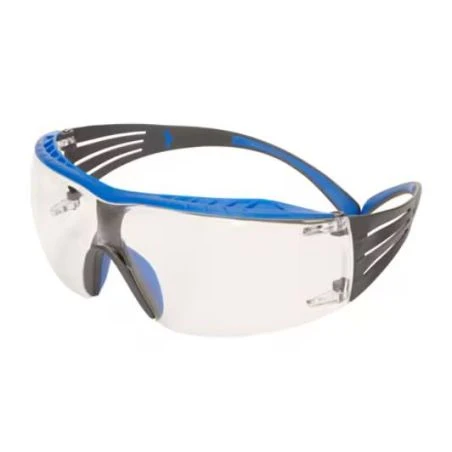 Lunettes de sécurité 3M™ SecureFit™ série 400 SF401XSGAF-BLU, lentille claire antibuée Scotchgard™