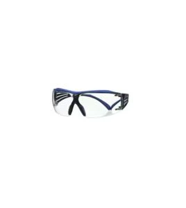 Lunettes de sécurité 3M™ SecureFit™ série 400 SF401XSGAF-BLU, lentille claire antibuée Scotchgard™