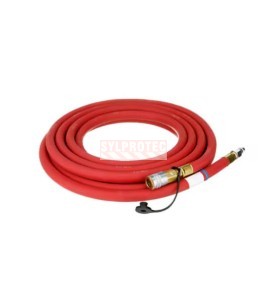 Tuyau d'air basse pression 3M W-3020, caoutchouc rouge