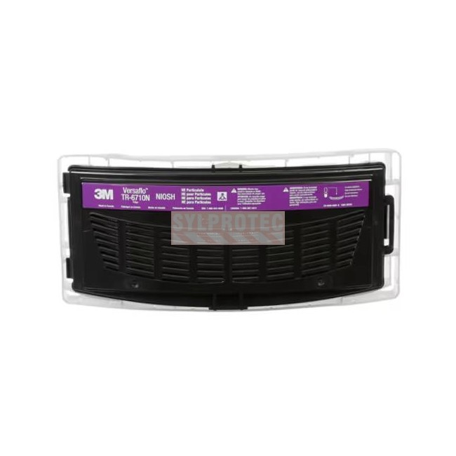 Filtre HEPA haute efficacité TR-6710N Versaflo 3M pour PAPR TR-600 - Caisse de 40