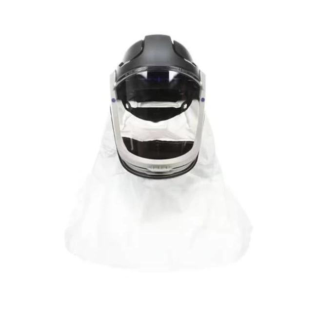 3M Versaflo M-405 Facepiece Assembly with Standard Hood and Visor