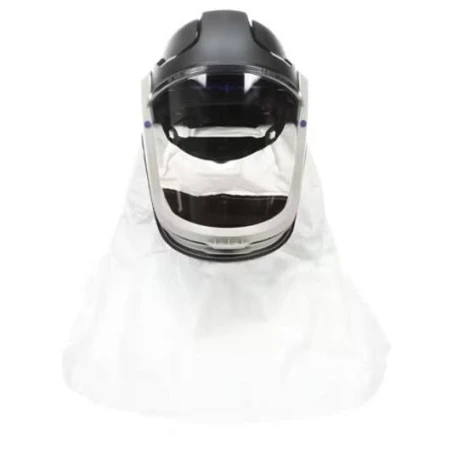 3M Versaflo M-405 Facepiece Assembly with Standard Hood and Visor