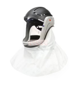 3M Versaflo M-405 Facepiece Assembly with Standard Hood and Visor