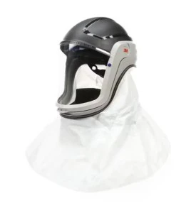 3M Versaflo M-405 Facepiece Assembly with Standard Hood and Visor