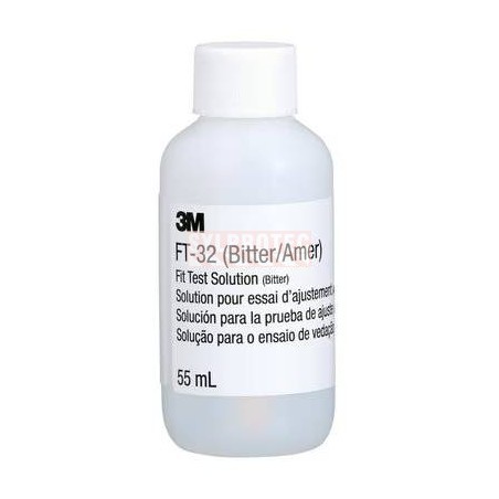 3M FT-32 Bitter Fit Test Solution, Box of 6 Units