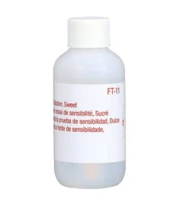 Solution d'essai de sensibilité 3M FT-11 sucrée, boîte de 6 unités