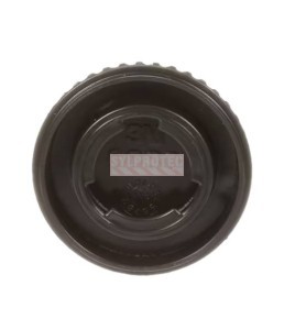 Capuchon à baïonnette 3M 6880 pour respirateurs série 6000, noir, sac de 10