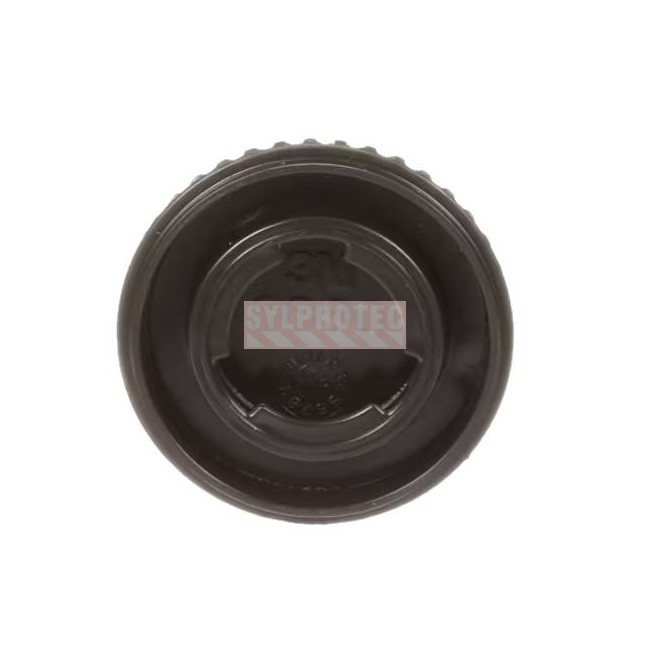 Capuchon à baïonnette 3M 6880 pour respirateurs série 6000, noir, sac de 10