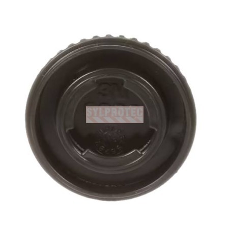Capuchon à baïonnette 3M 6880 pour respirateurs série 6000, noir, sac de 10