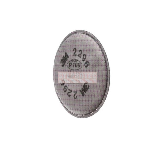 3M 2296 P100 Filter Acid Gas Protection Bayonet - Sylprotec | Sylprotec.com