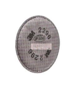 Filtre P100 3M 2296 avec protection gaz acides, sac de 2 (1 paire)