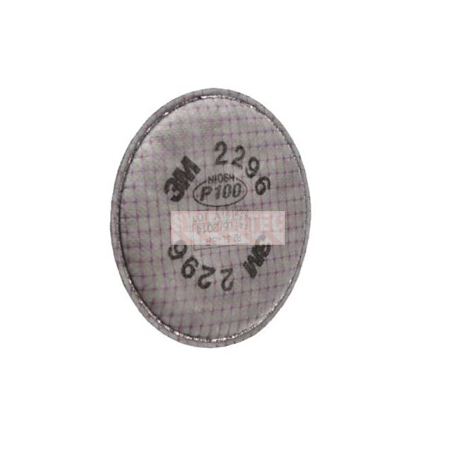 3M 2296 P100 Filter Acid Gas Protection Bayonet - Sylprotec | Sylprotec.com