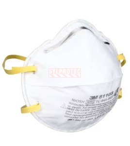 Respirateur contre les particules 3M N95 8110S, petite taille, boîte de 20