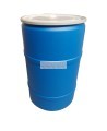 Baril bleu refermable en polyéthylène haute densité